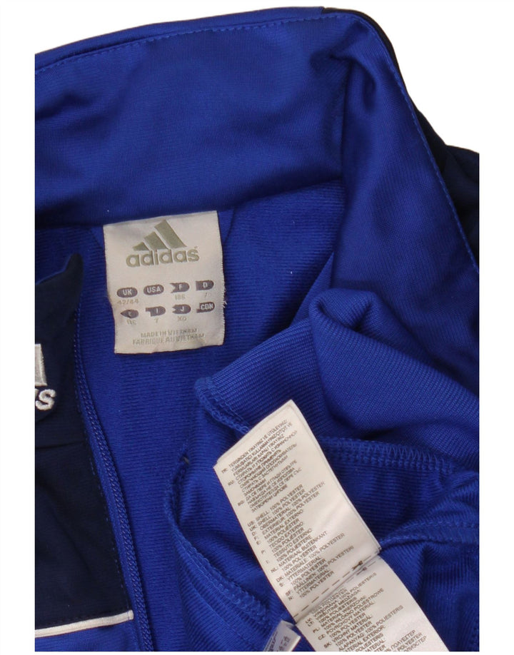 Jachetă de trening pentru bărbați Adidas Marea Britanie 42/44, mare, albastru, poliester