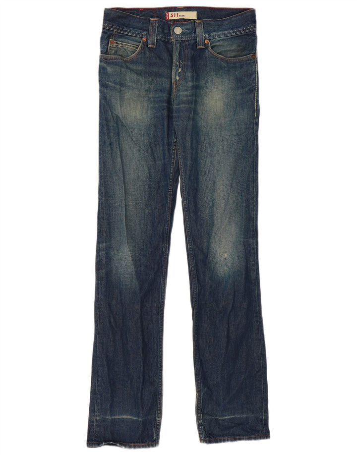 Blugi Levi's 511 Slim W30 L33 Albastru