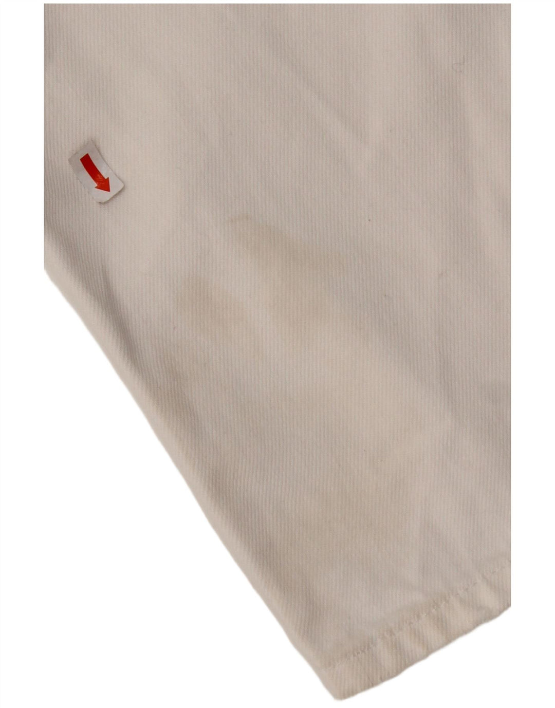 TOMMY HILFIGER Blugi drepți distressed pentru femei W29 L28 Bumbac alb