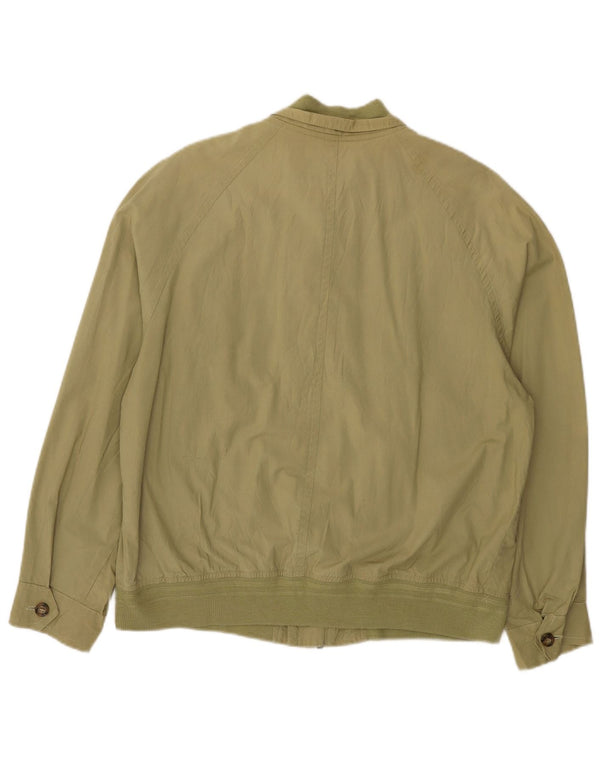 Jachetă bomber pentru bărbați Green Leaves IT 48 Medium Khaki Bumbac