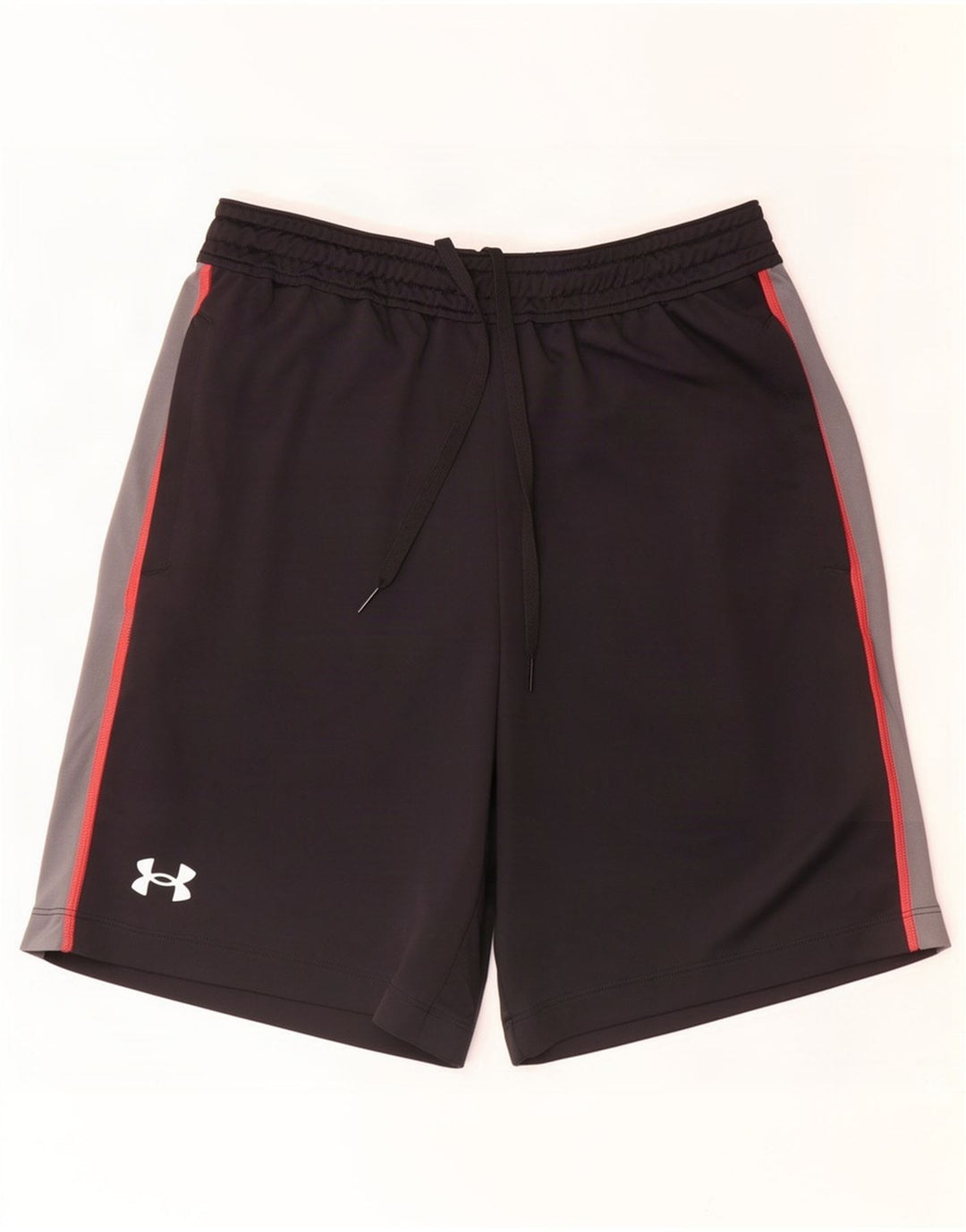 Pantaloni scurți sport Under Armour pentru bărbați, negru mediu, poliester color bloc