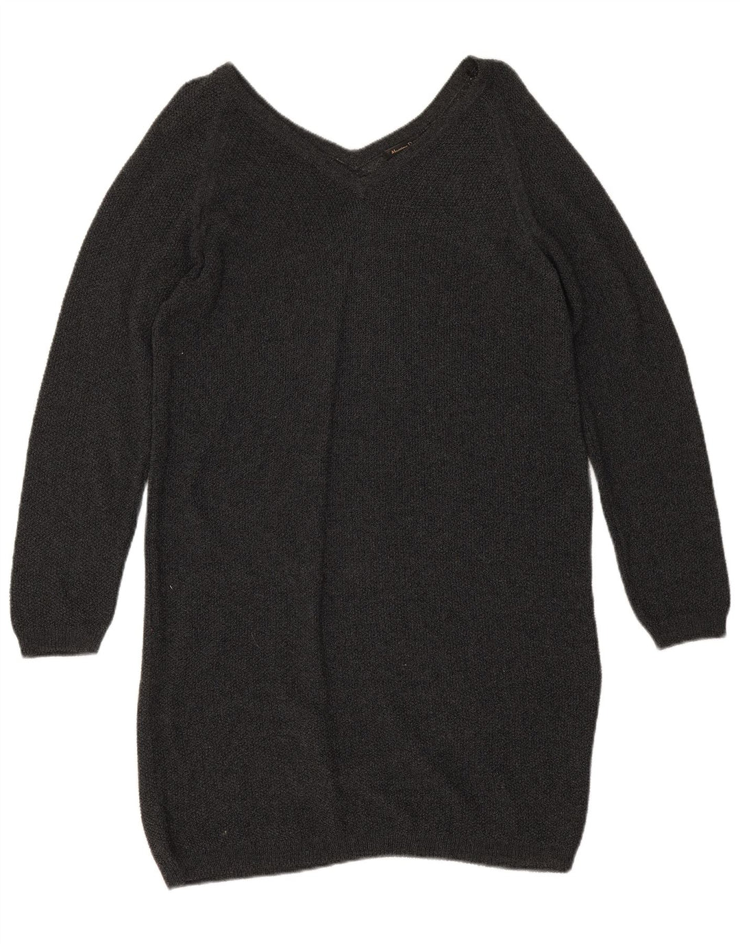 Massimo Dutti Rochie Jumper Femei UK 14 Medium Gri