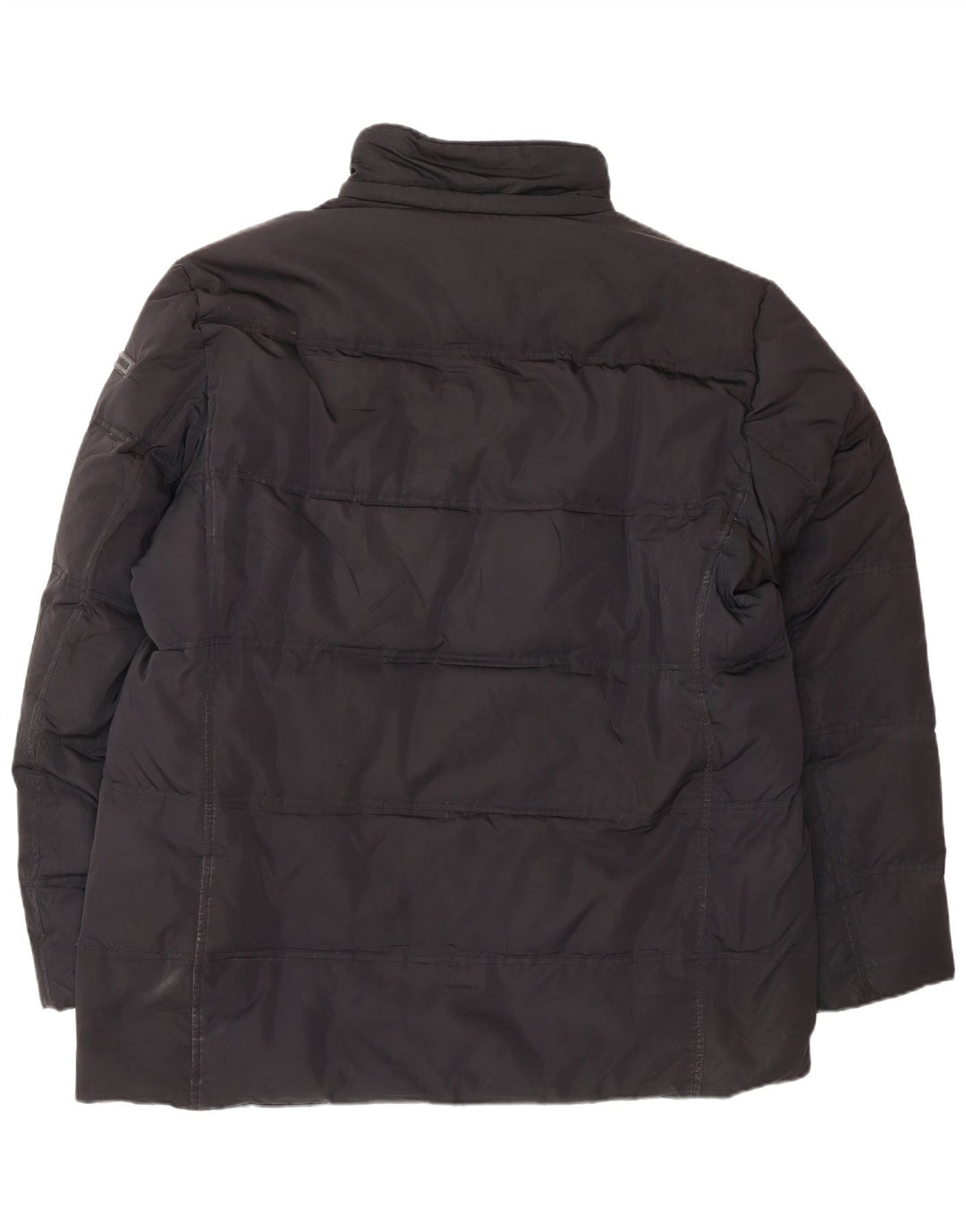 Jachetă căptușită pentru bărbați TRUSSARDI JEANS IT 56 3XL Poliester negru