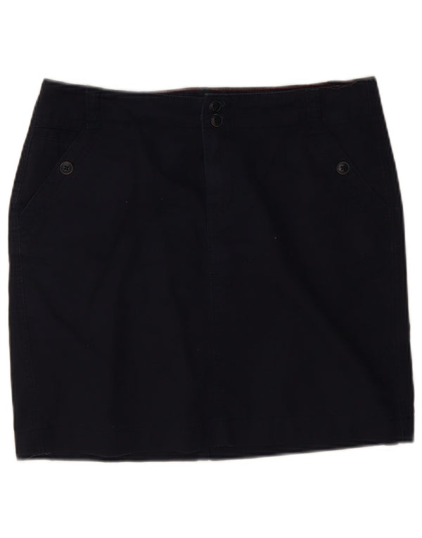 Fusta mini Tommy Hilfiger pentru femei US 6 Medium W30 Bumbac bleumarin