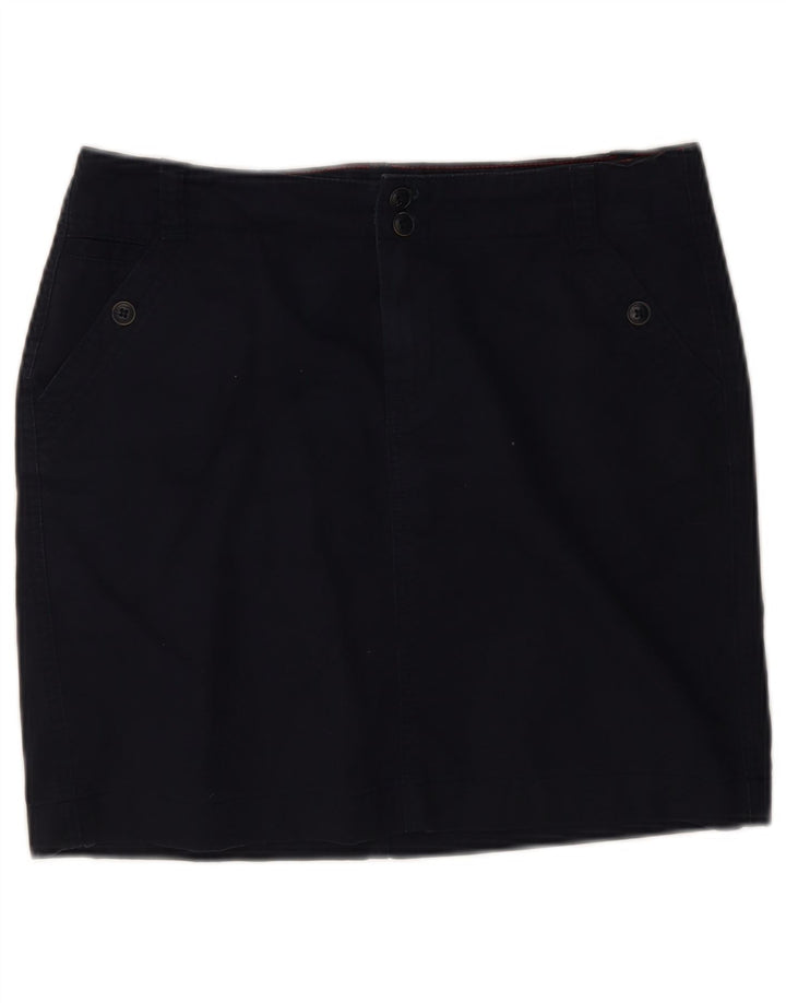 Fusta mini Tommy Hilfiger pentru femei US 6 Medium W30 Bumbac bleumarin