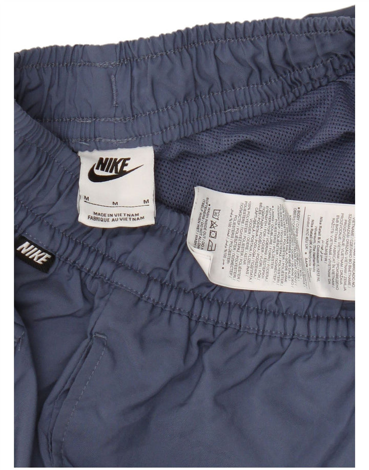 Pantaloni scurți de înot Nike pentru bărbați, poliester albastru mediu