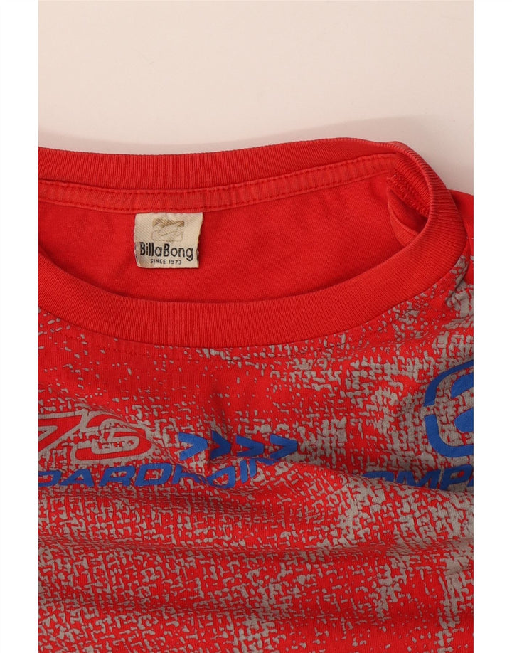 Tricou grafic pentru bărbați Billabong Top XL Roșu