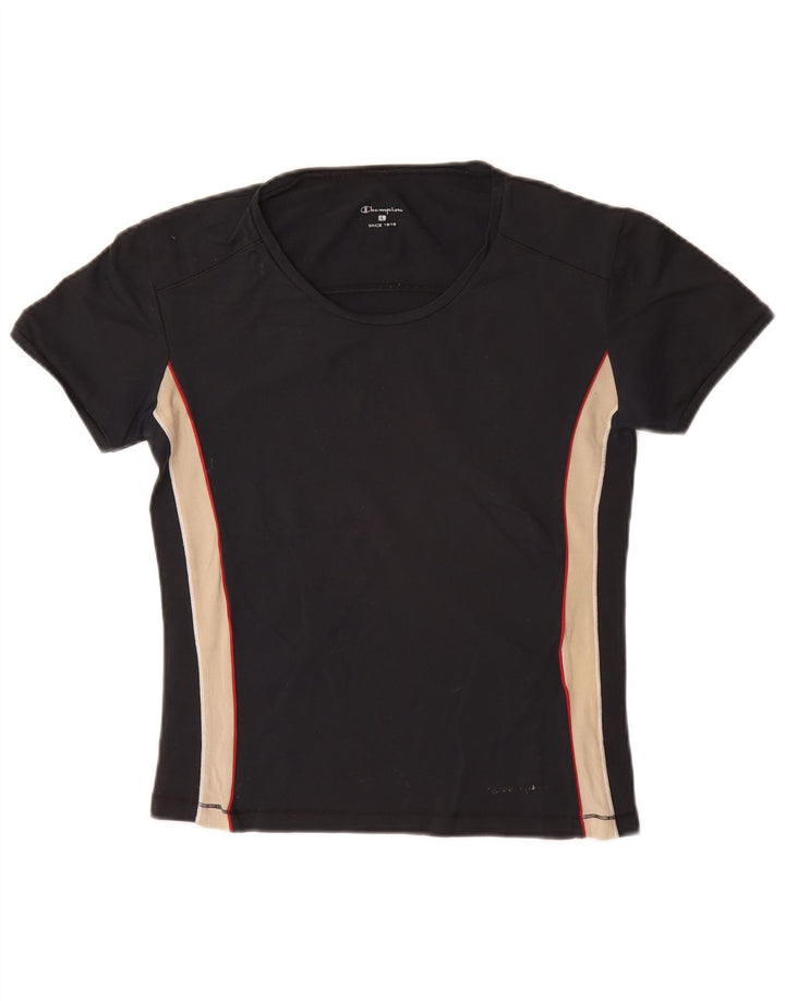 Tricou pentru femei CHAMPION Top UK 14 Large Black Colorblock