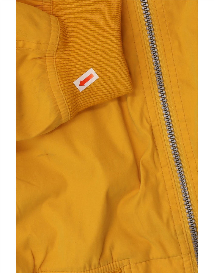 INVICTA Mens Bomber Jacket UK 42 XL Yellow Polyester