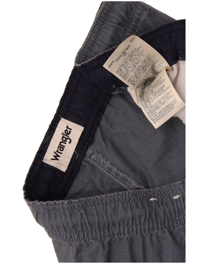 Bermude pentru bărbați Wrangler W38 XL bumbac gri