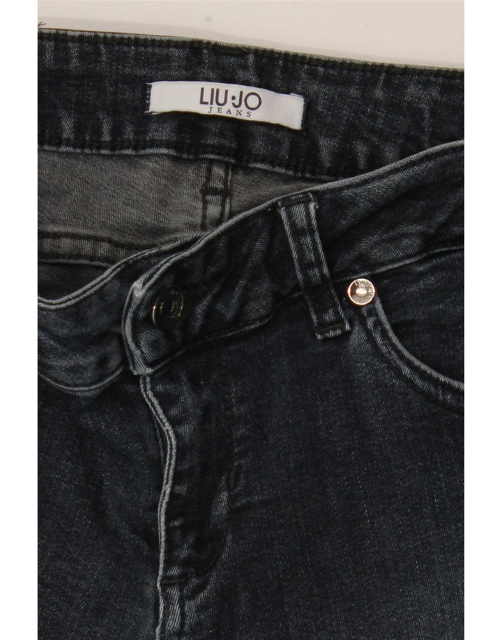 Blugi slim pentru femei Liu Jo W28 L29 bleumarin