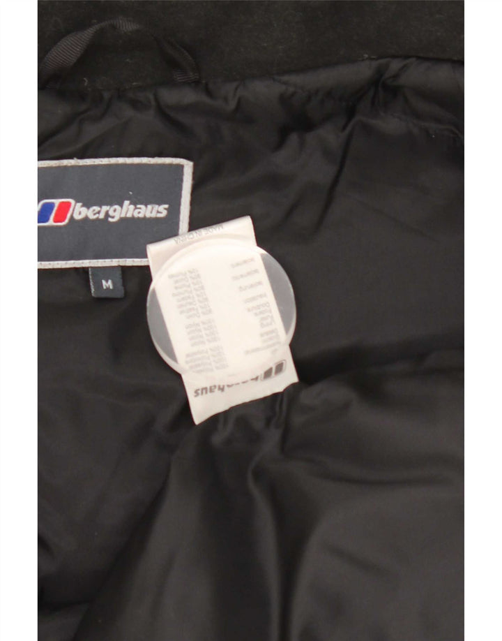 Gilet căptușit pentru bărbați Berghaus UK 38 Poliester mediu negru