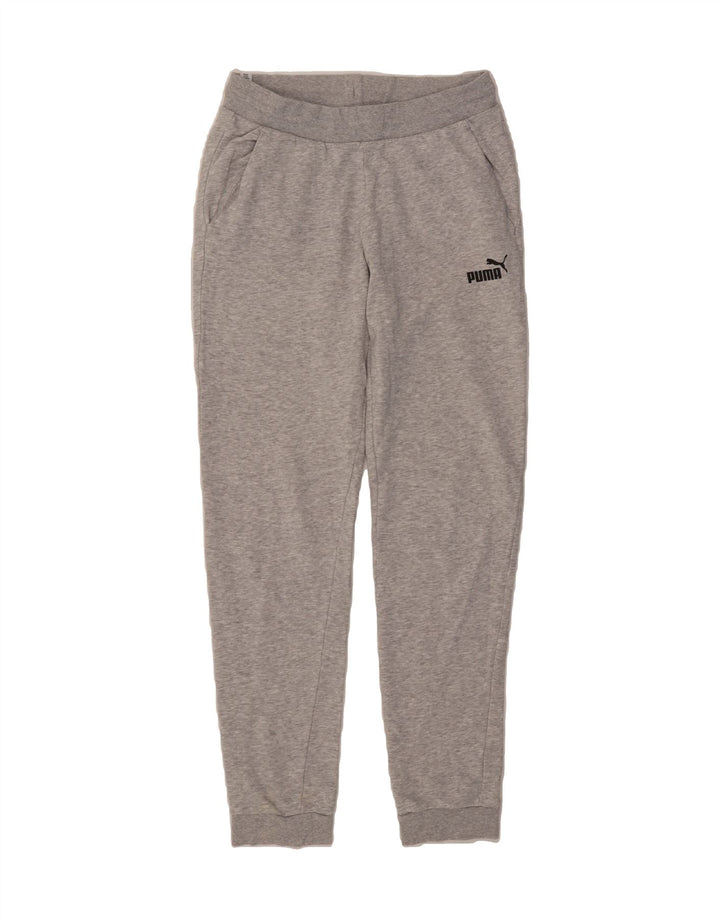 PUMA Womens Tracksuit Trousers Joggers UK 10 Small  Grey Vintage Puma and Second-Hand Puma from Messina Hembry 