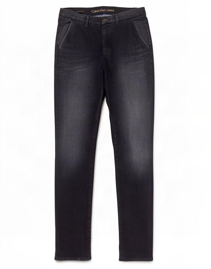 Blugi slim pentru bărbați Calvin Klein W31 L32 bleumarin
