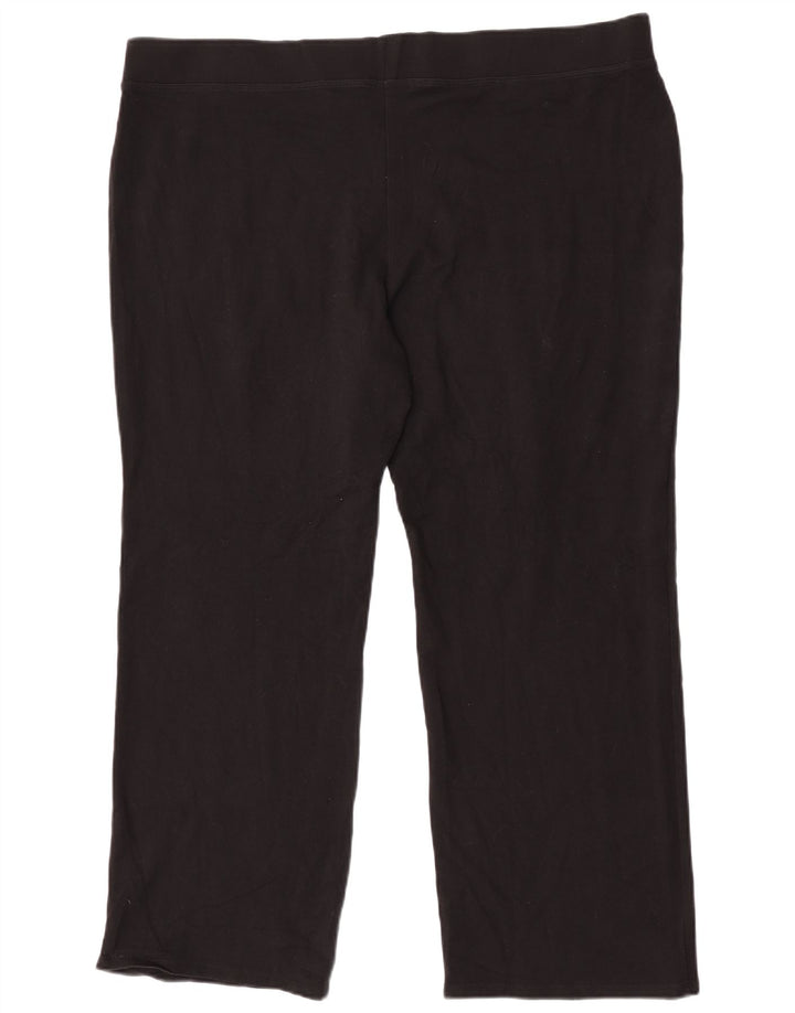Leggings pentru femei Marks & Spencer UK 24 4XL bumbac negru