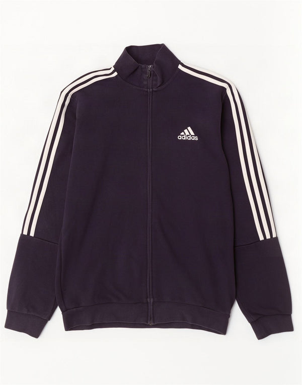 Jachetă de top pentru trening Adidas Primegreen pentru bărbați UK 38/40 Medium Bleumarin