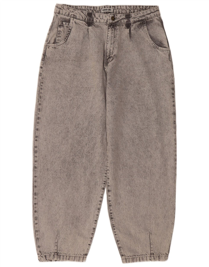 Blugi vintage dama largi W32 L27 bumbac gri