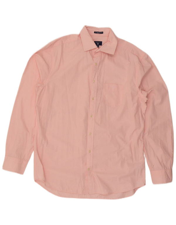 Cămașă Gant pentru bărbați, cu ajustare normală, mărimea 43/44 17 1/2 XL, bumbac roz