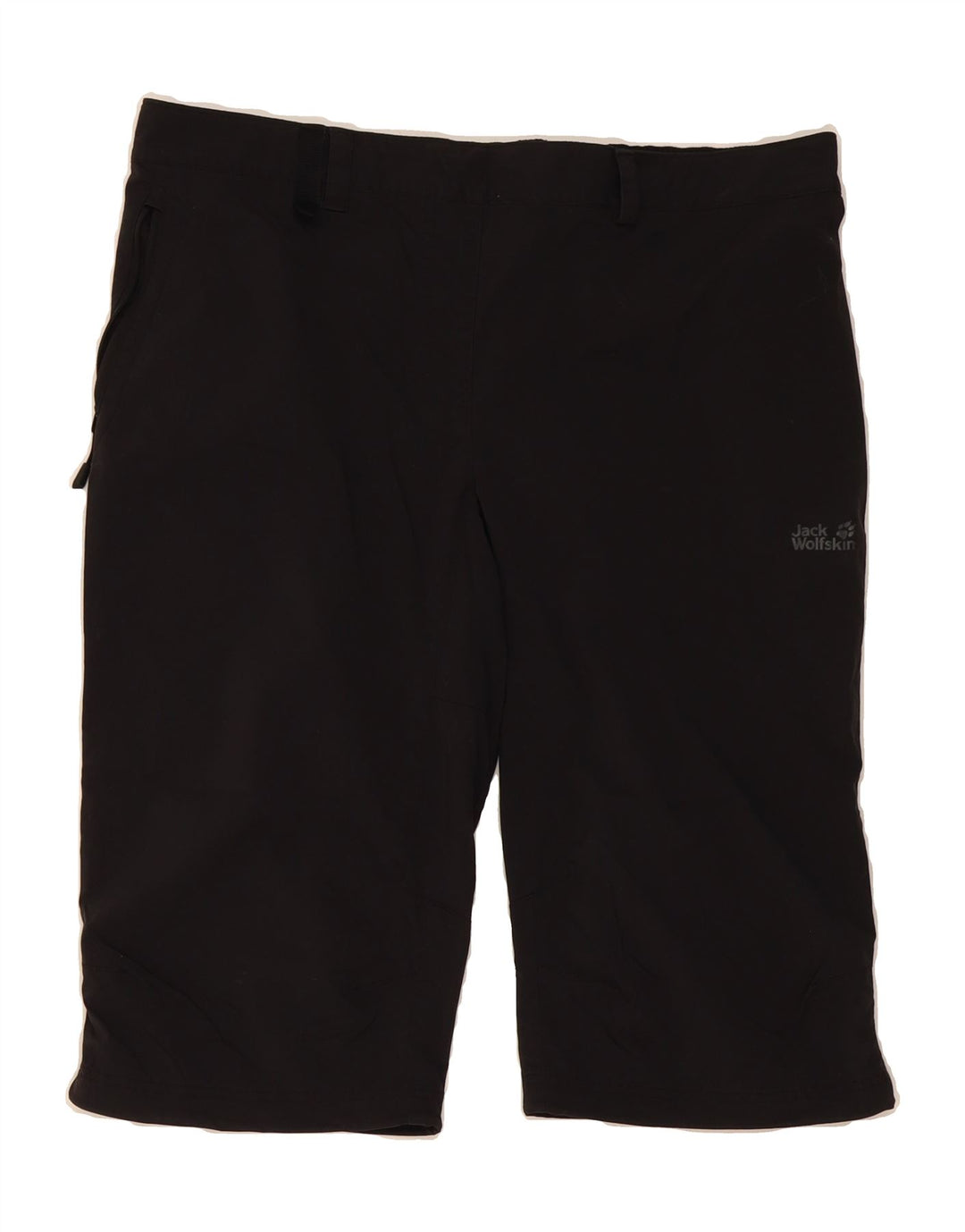 JACK WOLFSKIN Womens Bermuda Shorts UK 18 XL W36 Black Polyamide Vintage Jack Wolfskin and Second-Hand Jack Wolfskin from Messina Hembry 