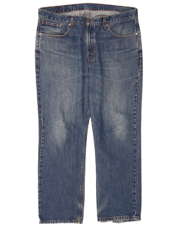 Blugi drepti pentru femei Levi's W40 L30 Bumbac albastru