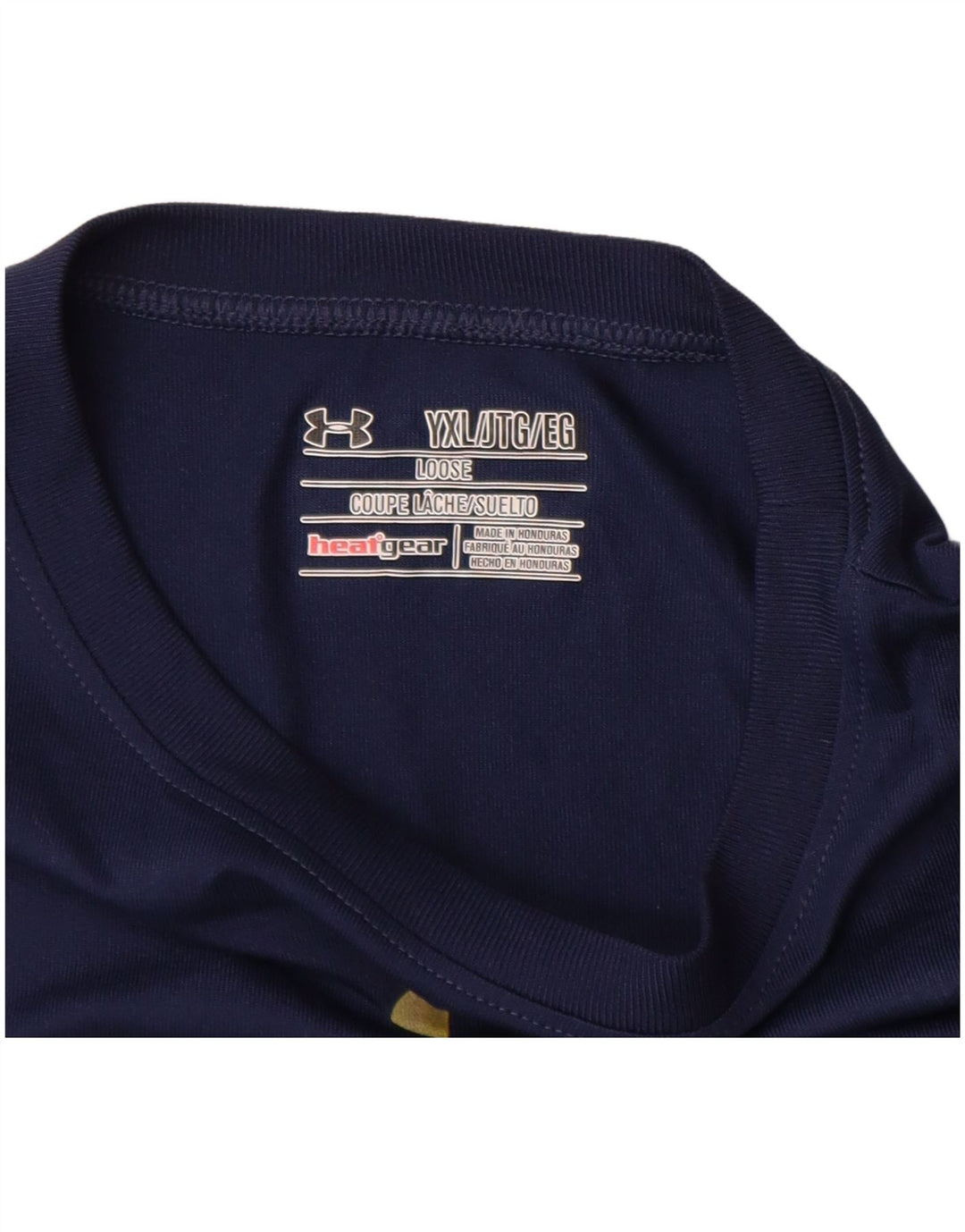 UNDER ARMOUR Tricou grafic largi pentru băieți Top 13-14 ani XL Bleumarin