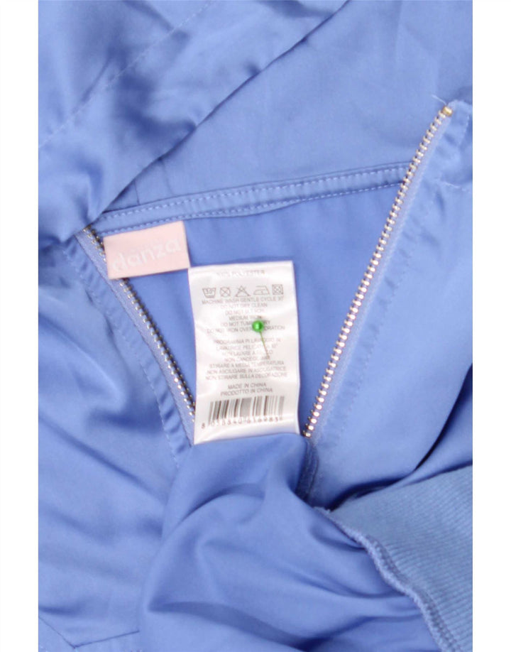 danza Pulover oversized Trening Top Jacket UK 14 Medium Blue