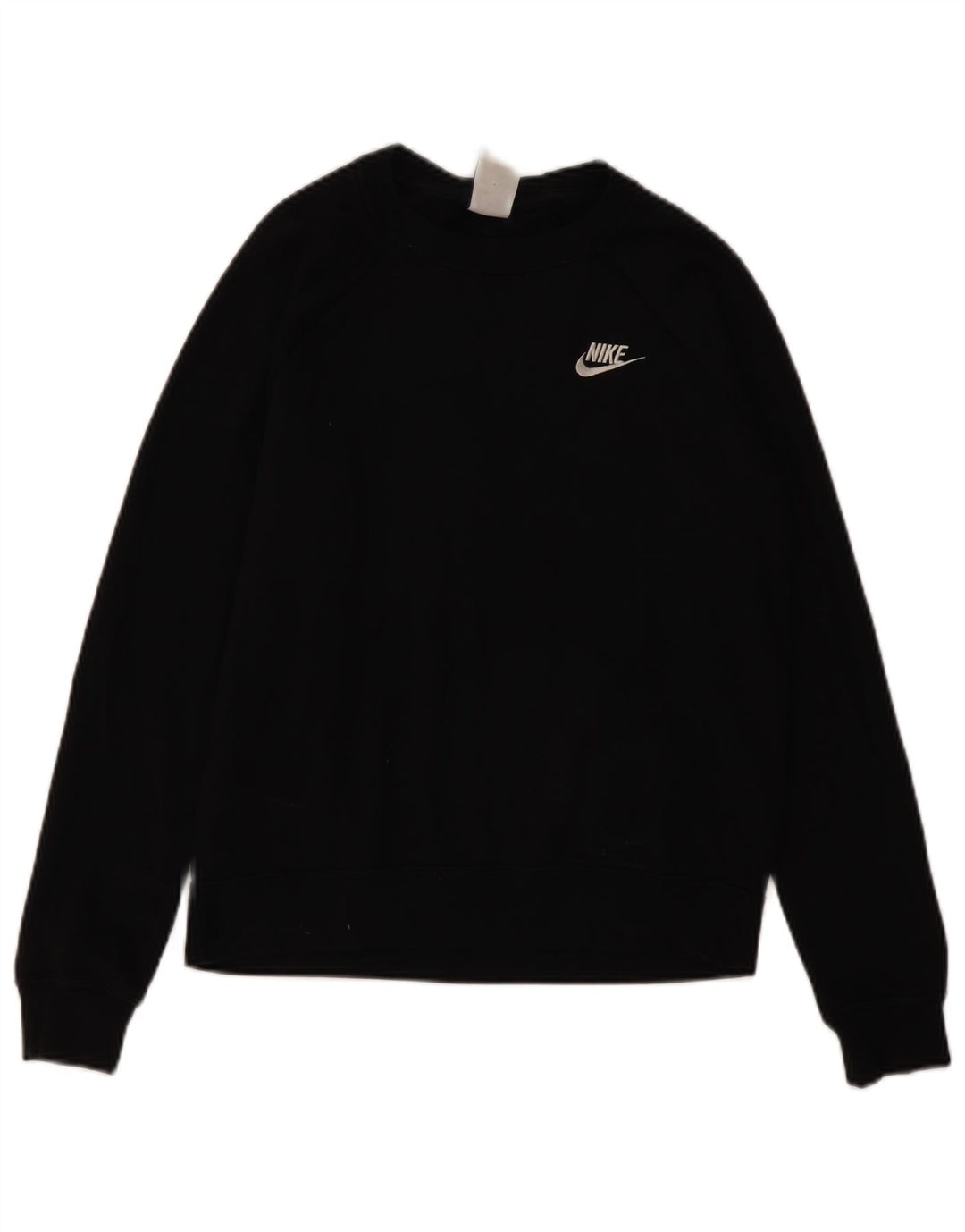 Pulover supradimensionat pentru femei Nike UK 10 Bumbac negru mic