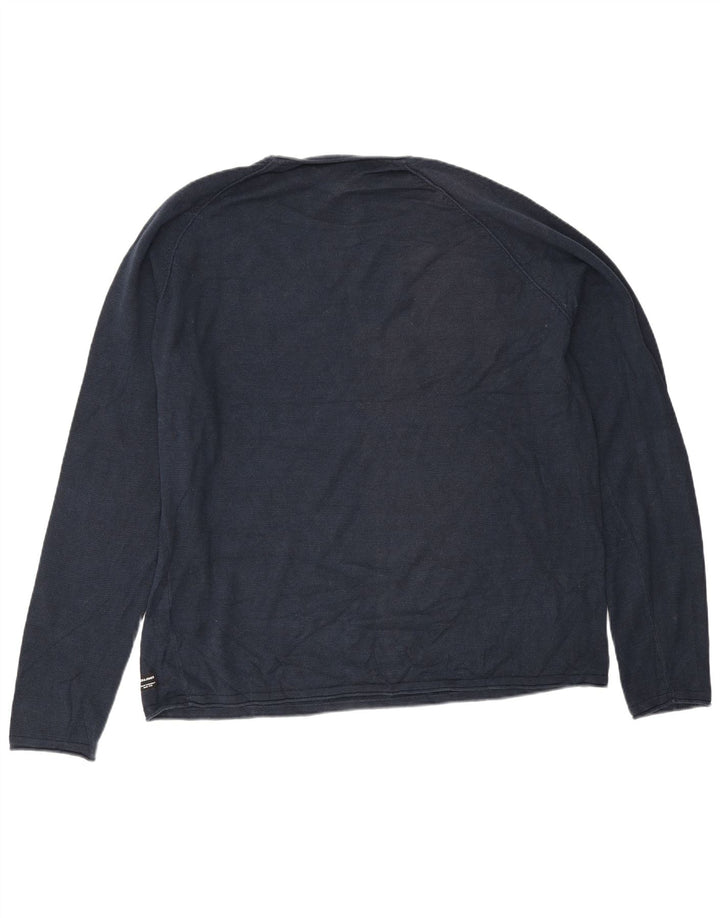 Jack & Jones Top pentru bărbați cu mânecă lungă 2XL bleumarin