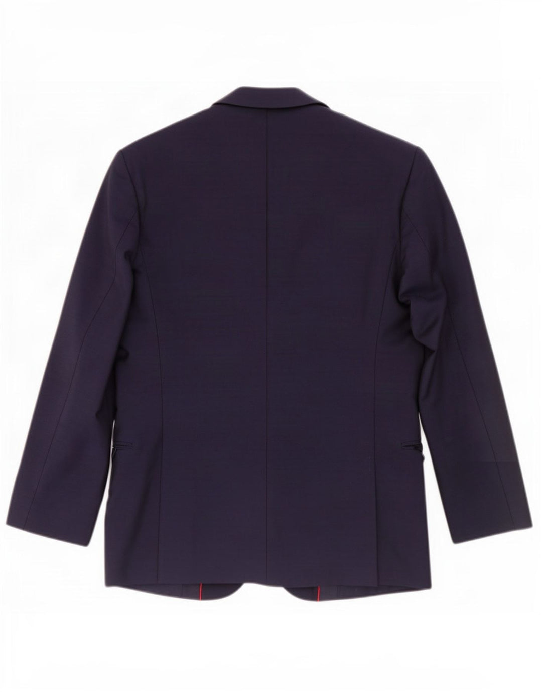 Blazer pentru bărbați Hugo Boss cu 2 nasturi EU 48 Lână medie albastru bleumarin