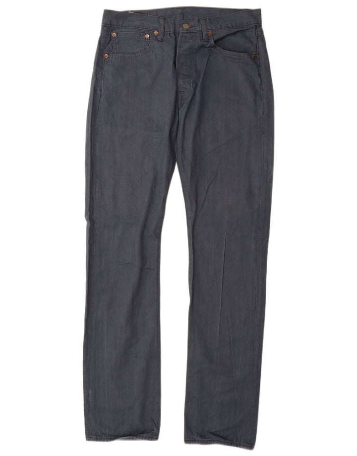 Blugi drepti pentru bărbați Levi's W31 L34 Bumbac albastru