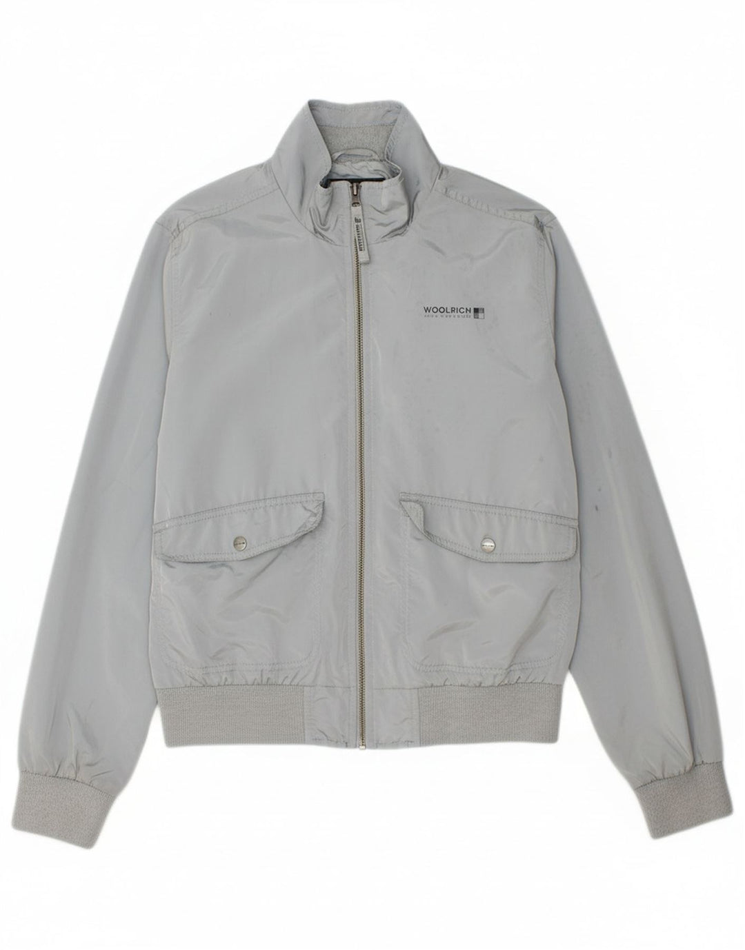 WOOLRICH Boys Bomber Jacket 13-14 Years Grey Polyester