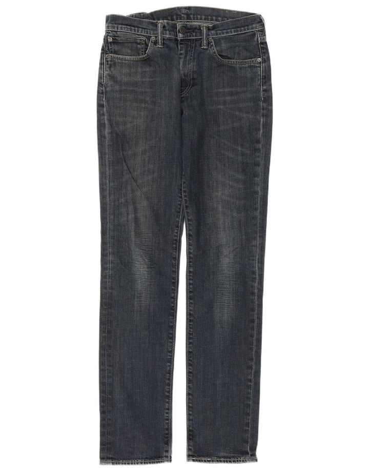 LEVI'S Mens 511 Slim Jeans W32 L34 Blue Cotton