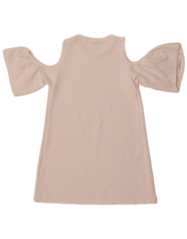 Bluză pentru femei Zara cu umăr dezactivat Top UK 12 Medium White