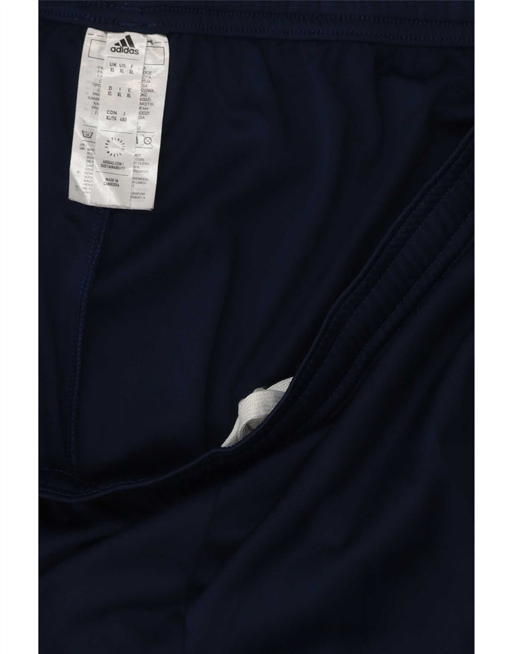 Pantaloni scurți sport pentru bărbați Adidas XL bleumarin poliester