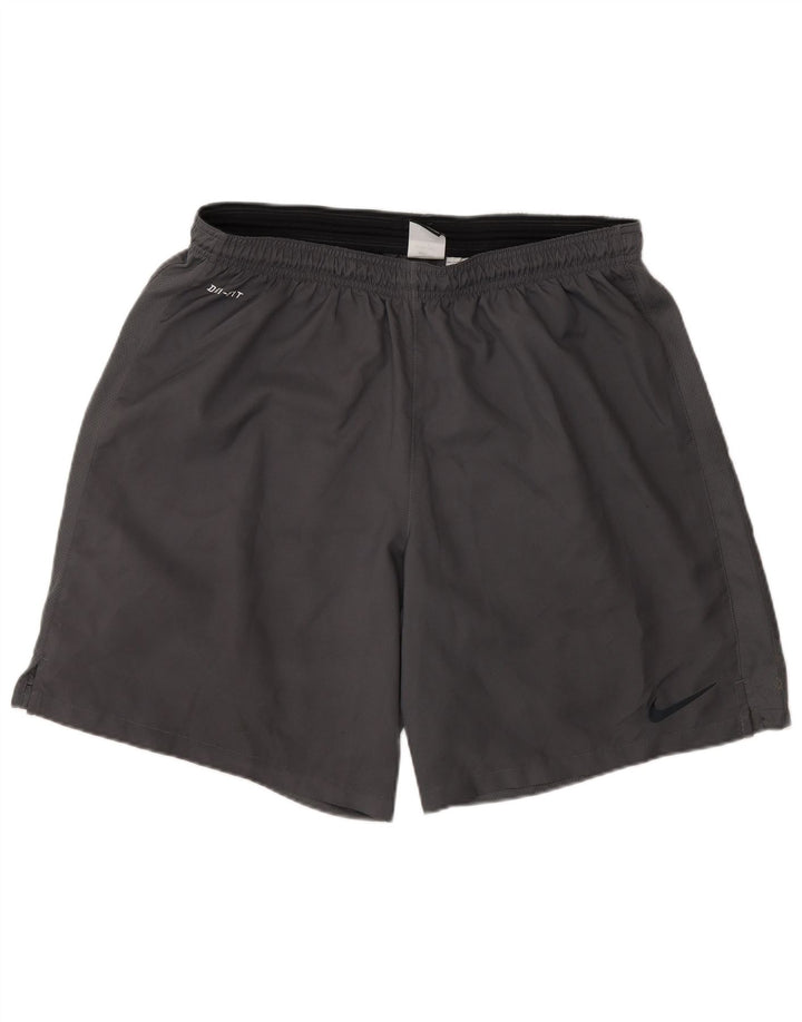 Pantaloni scurți sport Nike Dri Fit pentru bărbați 2XL, gri poliester