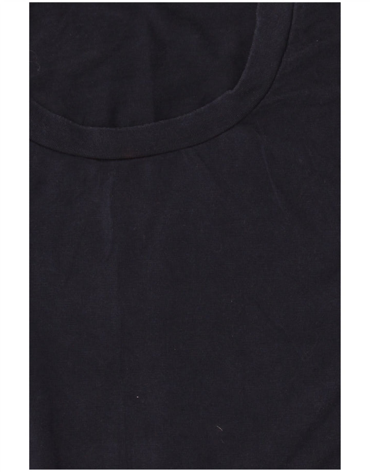 Tricou pentru bărbați Reiss Top mare Lyocell bleumarin