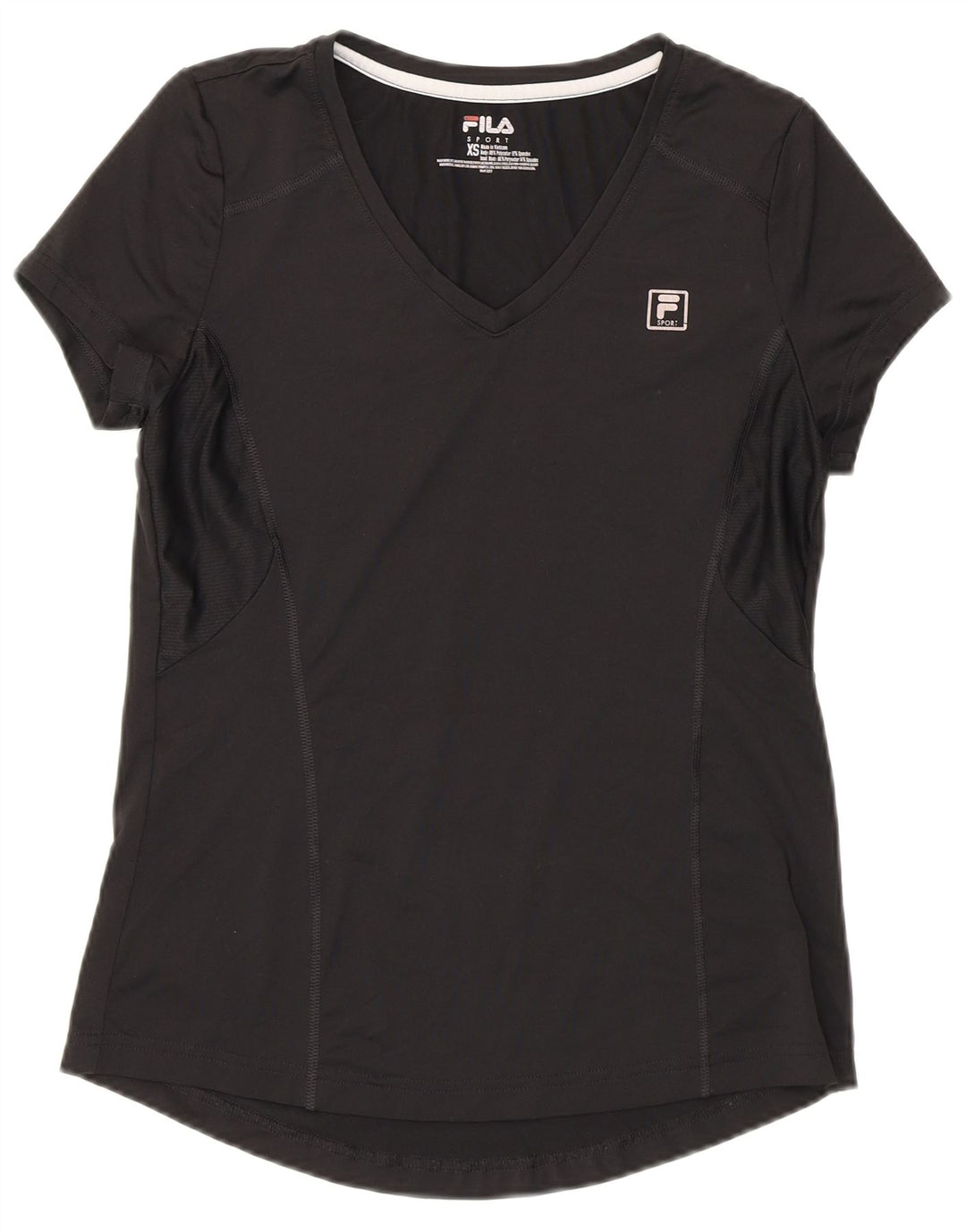 Tricou Fila Femei Top UK 6 XS Negru Poliester