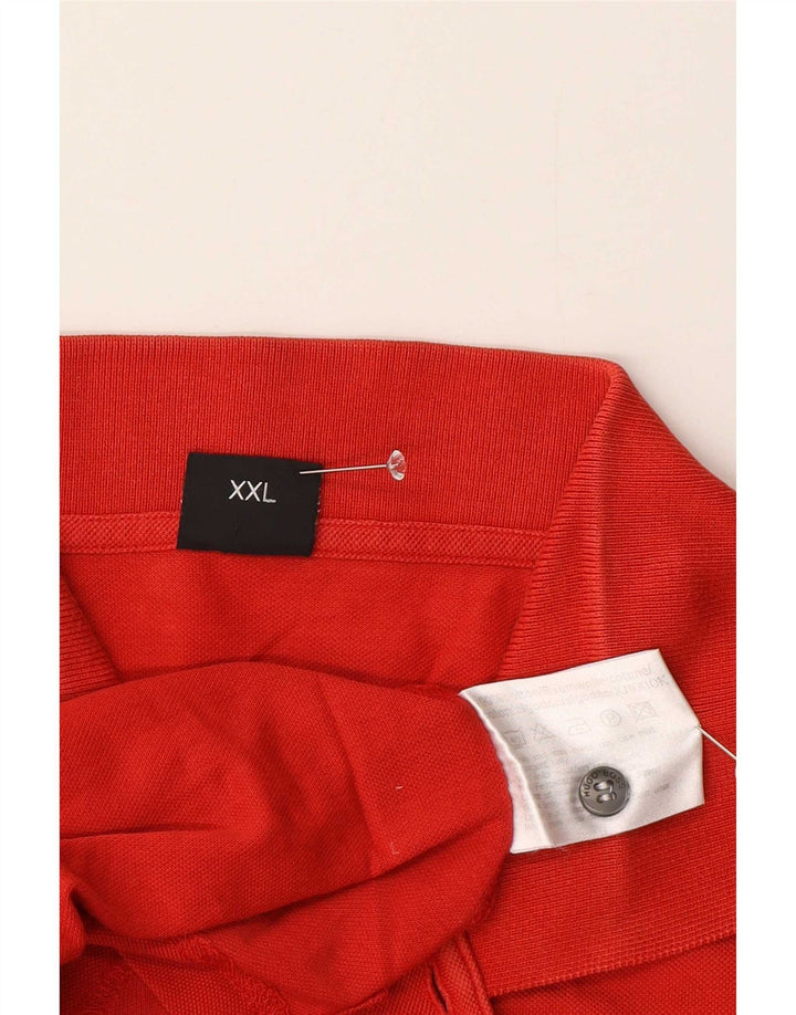 Tricou polo pentru bărbați Hugo Boss 2XL bumbac roșu