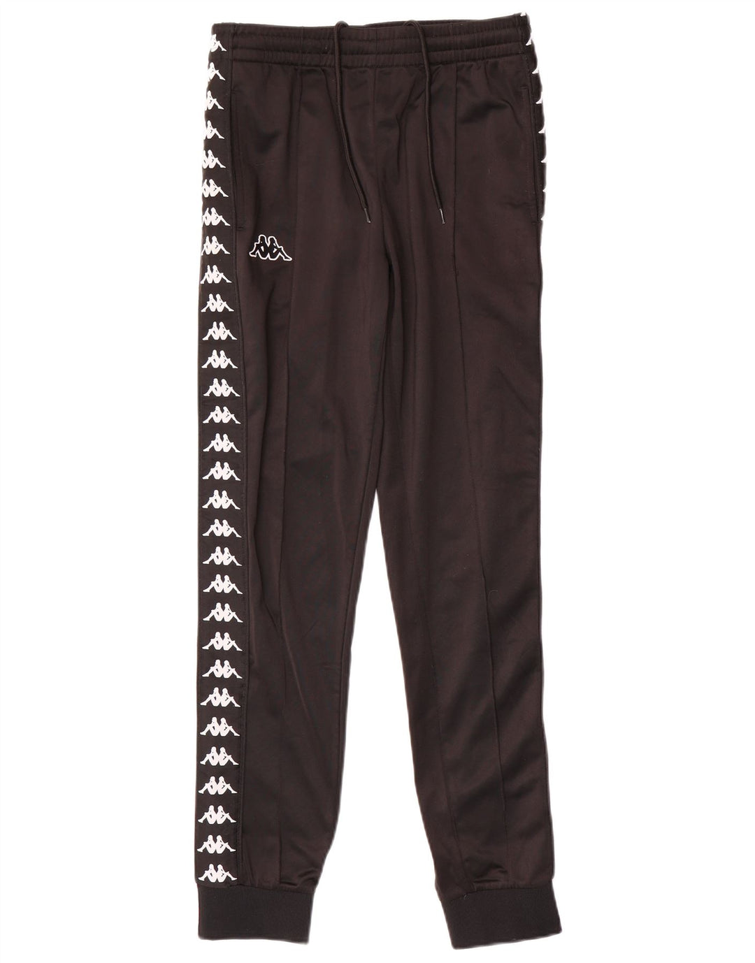 Pantaloni de trening cu grafică pentru bărbați Kappa Pantaloni de jogging Mici Poliester negru