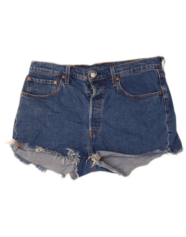 Pantaloni scurți Levi's 501 Denim W32 Large Blue Bumbac