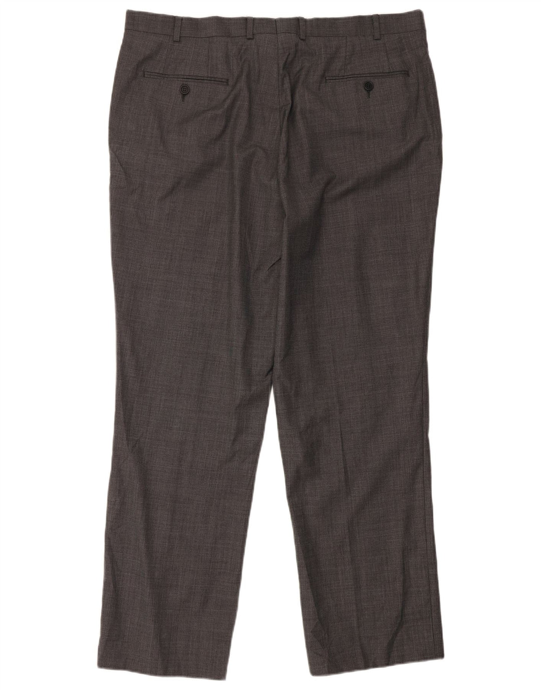 TED BAKER Pantaloni drepti pentru bărbați L40 L32 Lână gri