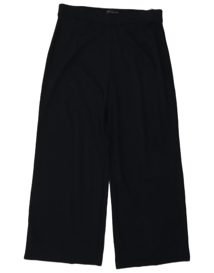 MARKS & SPENCER Pantaloni casual pentru femei UK 16 Large W33 L27 Bleumarin