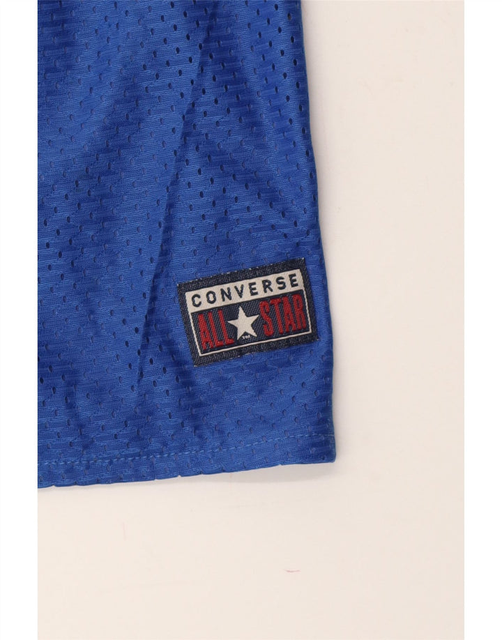 CONVERSE Boys Sport Shorts 10-11 Years  Blue Vintage Converse and Second-Hand Converse from Messina Hembry 
