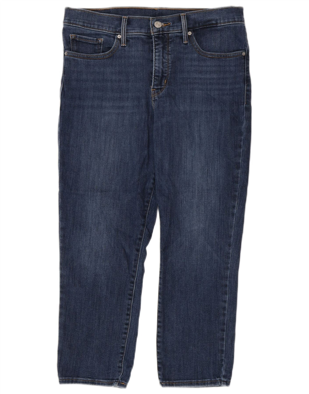 Blugi Capri pentru femei Levi's W30 L23 Bumbac albastru