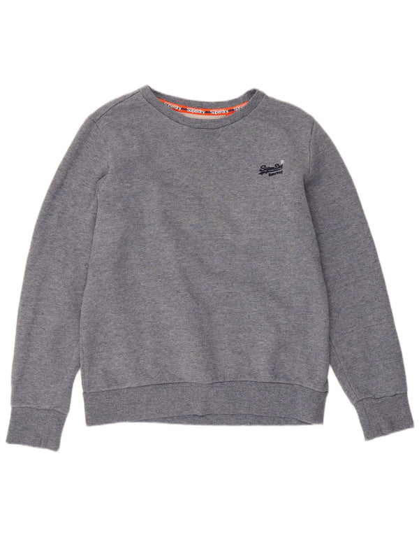 SUPERDRY Pulover pentru damă, UK 18 XL, bumbac gri