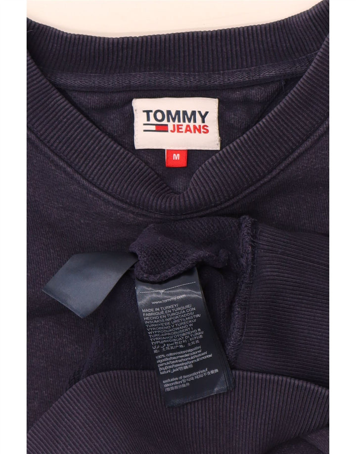 Hanorac TOMMY HILFIGER Pulover pentru femei UK 14 Mediu Bumbac bleumarin