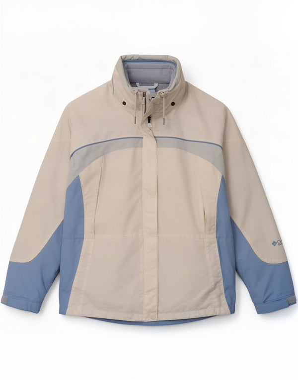 Jachetă Columbia pentru femei Interchange Windbreaker UK 16 Large White