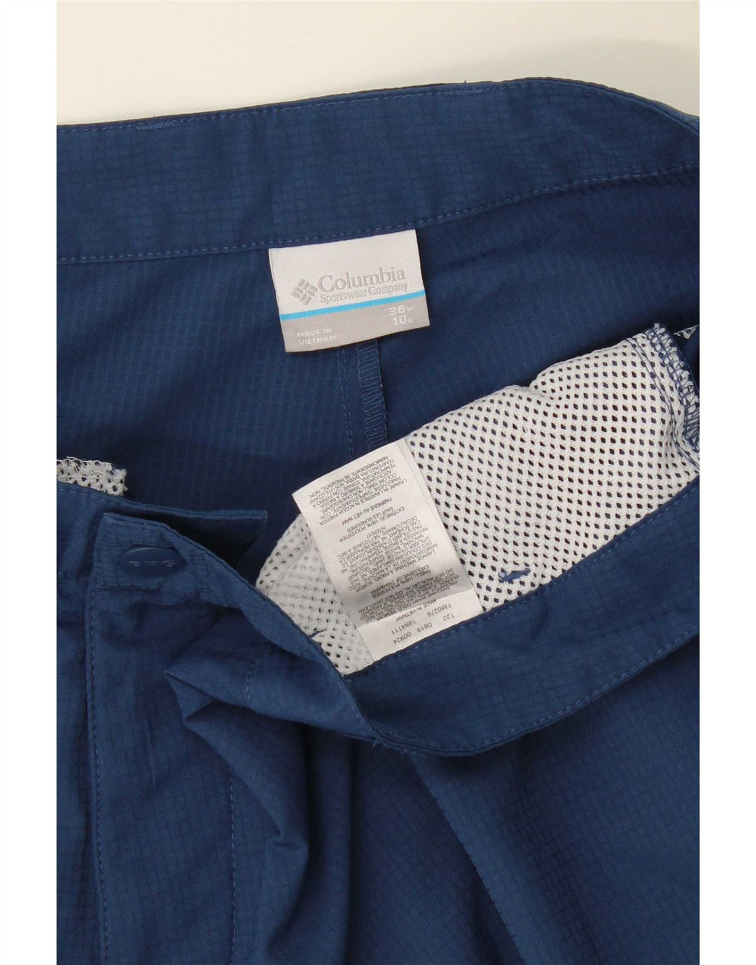 Pantaloni scurți cargo Columbia pentru bărbați W36, mari, albastru, poliester