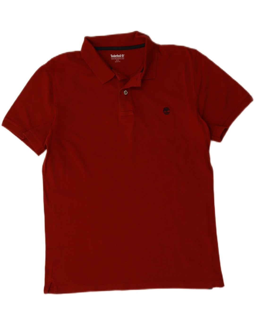 Tricou polo TIMBERLAND pentru bărbați, roșu mediu, bumbac