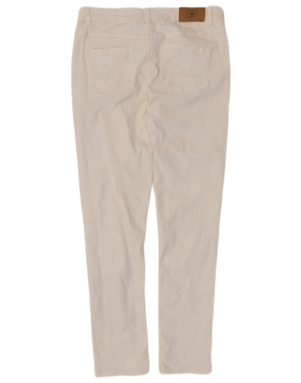 DACK'S Blugi subțiri de damă IT 44 Medium L32 L28 Bumbac alb